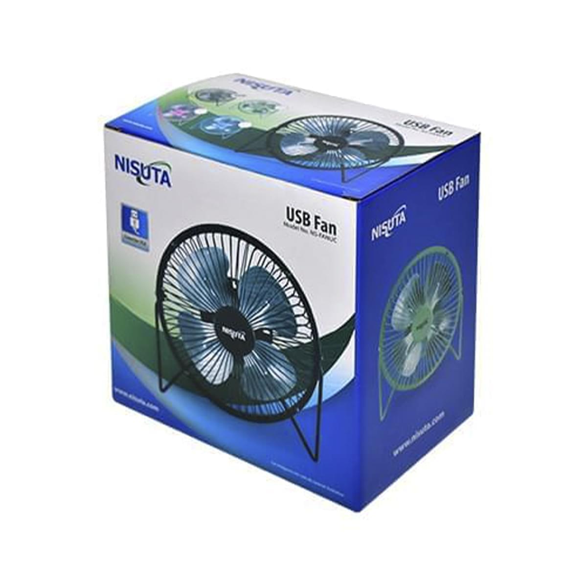 Ventilador Usb Nisuta Ns-Fanuc Celeste